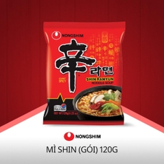Lốc 5 gói mì cay Hàn Quốc Shin Ramyun 120g/gói