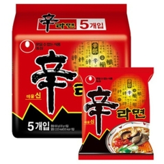 Lốc 5 gói mì cay Hàn Quốc Shin Ramyun 120g/gói
