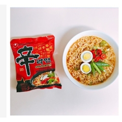 Thùng 40 gói mì cay Hàn Quốc Shin Ramyun 120g/gói