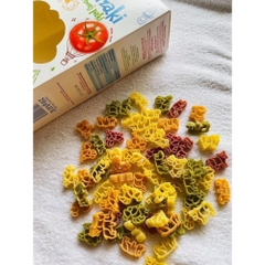 Mì nui rau củ hữu cơ cho bé hình động vật Bartolini 250g dành cho bé từ 10 tháng tuổi