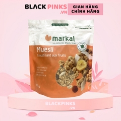 Ngũ cốc giòn trái cây hữu cơ Markal 375g