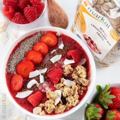 Ngũ cốc giòn trái cây hữu cơ Markal 375g