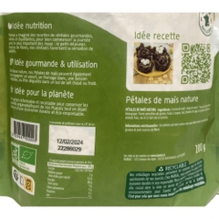 Ngũ cốc hữu cơ bắp (ngô) cán dẹp Markal 200g