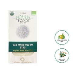 Gạo trắng hữu cơ ST25 Hoa Sữa 1kg