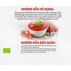 Sốt cà chua hữu cơ cho bé Bio Junior 150g dành cho bé từ 8 tháng tuổi