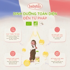 Sản phẩm dinh dưỡng công thức Babybio với mục đích ăn bổ sung 250ml dành cho trẻ từ 10 tháng đến 3 tuổi