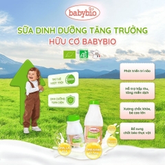 Sản phẩm dinh dưỡng công thức Babybio với mục đích ăn bổ sung 250ml dành cho trẻ từ 10 tháng đến 3 tuổi