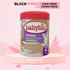 Sữa bò hữu cơ Babybio số 1/số 2/số 3 dòng Optima bổ sung lợi khuẩn 800g dành cho bé từ sơ sinh đến 36 tháng tuổi