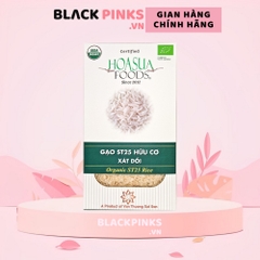 Gạo trắng xát dối hữu cơ ST25 Hoa Sữa 1kg