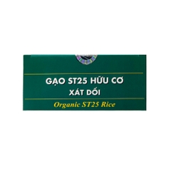 Gạo trắng xát dối hữu cơ ST25 Hoa Sữa 1kg