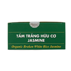 Gạo tấm trắng hữu cơ Jasmine Hoa Sữa 1kg