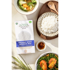 Gạo trắng hữu cơ Japonica Hoa Sữa 1kg