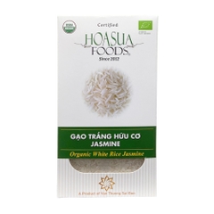 Gạo trắng hữu cơ Jasmine Hoa Sữa 1kg
