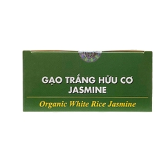 Gạo trắng hữu cơ Jasmine Hoa Sữa 1kg