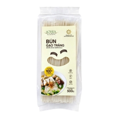 Bún gạo trắng/lứt/rau chùm ngây Hoa Sữa 500g
