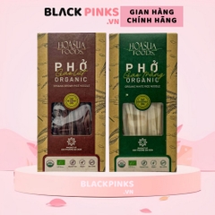 Phở gạo trắng/lứt hữu cơ Hoa Sữa 250g