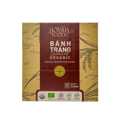 Bánh tráng gạo trắng/lứt hữu cơ Hoa Sữa 200g