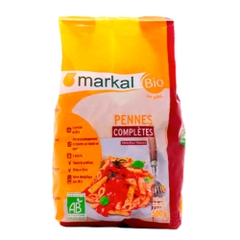 Mì ống penne lứt/bán lứt/trắng hữu cơ Markal 500g