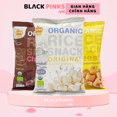 Thực phẩm bổ sung bánh snack gạo hữu cơ Nobi Nobi vị phô mai/vị socola/vị truyền thống 40g dành cho bé từ 18 tháng tuổi
