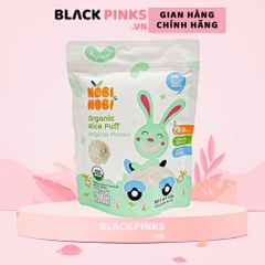Thực phẩm bổ sung bánh gạo ăn dặm hữu cơ cho bé Nobi Nobi các vị 40g dành cho bé từ 6 tháng tuổi trở lên