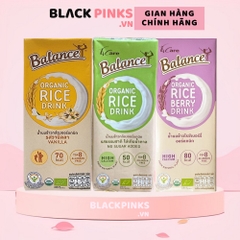 Sữa gạo trắng/gạo tím hữu cơ không đường/hương vani 4Care Balance 180ml