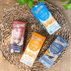 Sữa hạt ngũ cốc không đường/mè đen/truyền thống/socola 4Care Balance 180ml
