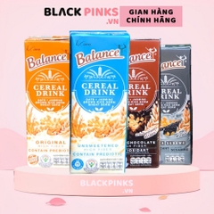 Sữa hạt ngũ cốc không đường/mè đen/truyền thống/socola 4Care Balance 180ml