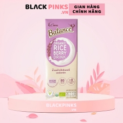 Sữa gạo trắng/gạo tím hữu cơ không đường/hương vani 4Care Balance 180ml