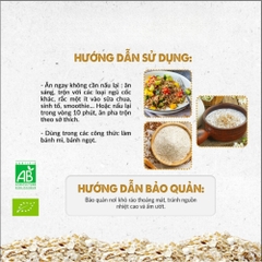 Kiều mạch cán dẹt/đậu lăng đỏ cam san hô/đậu hà lan/đậu đỏ azuki/đậu nành/ nguyên hạt/đậu xanh hữu cơ Markal 500g
