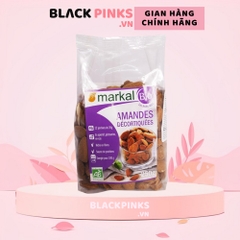 Hạt hạnh nhân/hạt mè vàng hữu cơ đã tách vỏ cứng Markal 250g