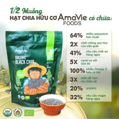 Hạt chia hữu cơ Amavie Foods 250g