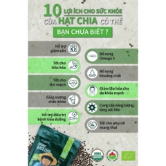 Hạt chia hữu cơ Amavie Foods 250g