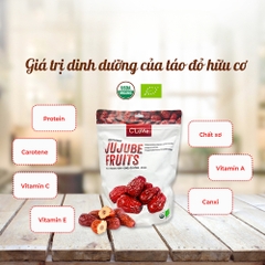 Táo đỏ Ruoqiang hữu cơ C'LaVie 450g