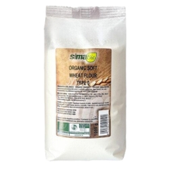 Bột mì trắng đa dụng/nguyên cám/manitoba hữu cơ Sima Bio 1kg