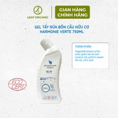 Gel tẩy rửa bồn cầu hữu cơ Harmonie Verte 750ml