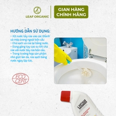 Gel tẩy rửa bồn cầu hữu cơ Harmonie Verte 750ml