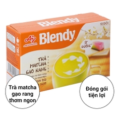 Trà matcha gạo rang Blendy hộp 160g (10 gói x 16g)