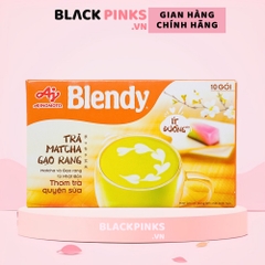 Trà matcha gạo rang Blendy hộp 160g (10 gói x 16g)