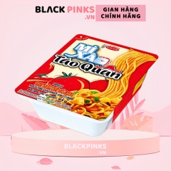 Mì Xào Táo quân vị thịt bằm xốt cà khay 95g (date 09/10/2024)