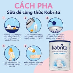 Sữa dê Kabrita Hà Lan số 1/2/3 400g/800g [Date 2025]