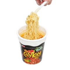 Mì Caykay vị kim chi ly 64g/bò ly 66g