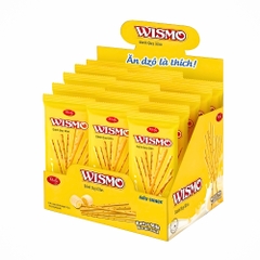 Bánh que giòn Richy Wismo vị bơ sữa hộp 720g (30gx24 gói/hộp)