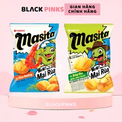 Combo 2 gói Snack mai rùa 4 lớp Masita vị tôm nướng/bắp bơ Hàn Quốc 35g/70g