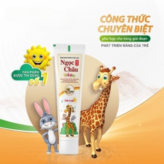 [Xóa] Kem đánh răng dược liệu Ngọc Châu trẻ em (trên 6 tuổi) 70g