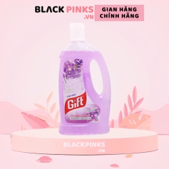 Thùng 12 chai nước lau sàn Gift hương hoa lan chai 1 lít