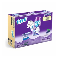 Thùng 48 chai sữa Fristi vị dâu/cam/nho/táo/đào tiên 80ml