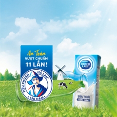 Thùng 48 hộp sữa tiệt trùng Dutch Lady hộp 180ml