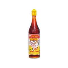 Thùng 12 chai nước mắm cá cơm siêu hạng Hưng Thịnh 35 độ đạm chai 620ml