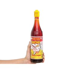 Thùng 12 chai nước mắm cá cơm siêu hạng Hưng Thịnh 35 độ đạm chai 620ml