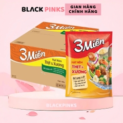 Thùng 4/24 gói hạt nêm 3 Miền thịt & xương 400g/2kg